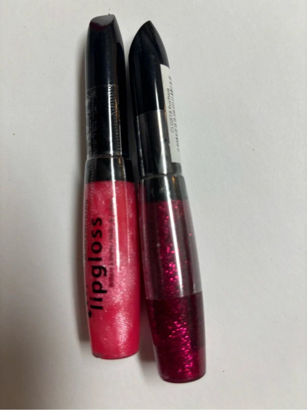 L.A. Colors Pink & Deep Magenta Lipgloss Duo